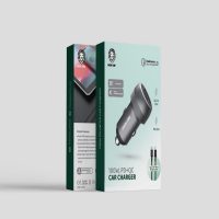 Green 100w PD+QC car charger