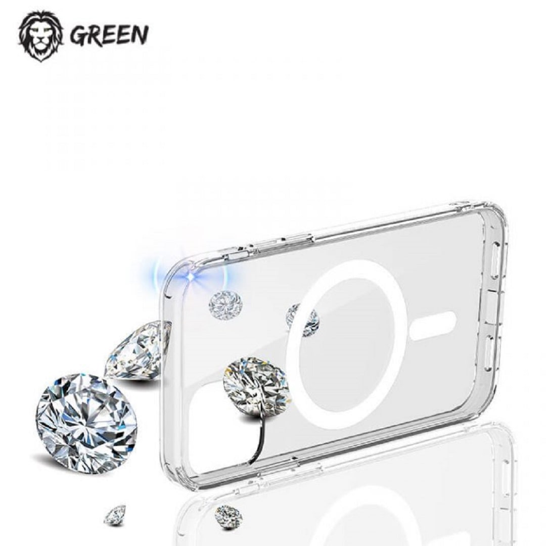 خرید Green 360 anti shock Magnetic Case 14/14Pro/14Max/14ProMax