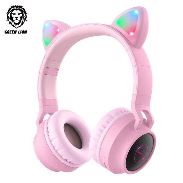 عمده Green kids headphone