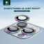 Green diamond camera lens
