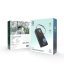 Green mini fingerprint padlock