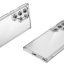 خرید قاب کریستالی ضد میکروبی اس 24 اولترا گرین Green Crystal Clear Case For Samsung Galaxy S24Ultra