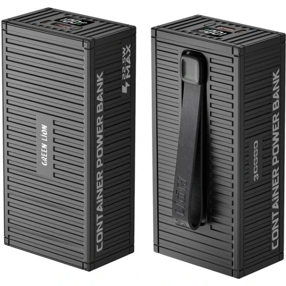 پاوربانک کانتینری 30000میلی آمپر گرین Green Lion Container 30000mAh PowerBank