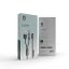 Green 2 In 1 AUX Braided Cable