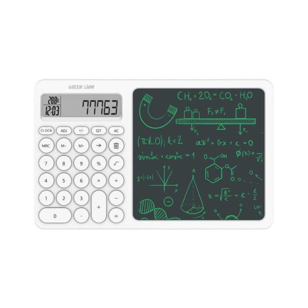 عمده Green CalcWrite Pro Calculator-Writing Pad Combo