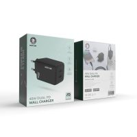 Green 40w dual PD wall charger