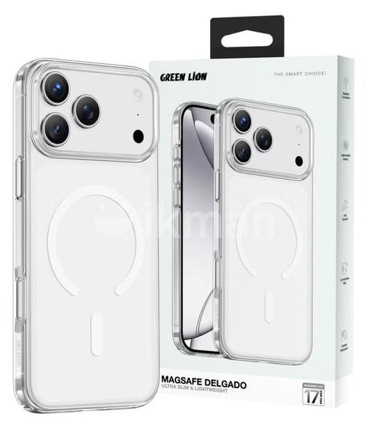 قاب مگ سیف دلگادو آیفون سری 17 گرین Green Lion Magsafe Delgado Case iPhone 17Sries