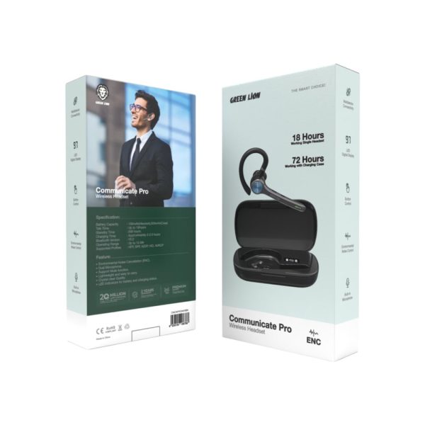 Green Communicate Pro Wireless Headset