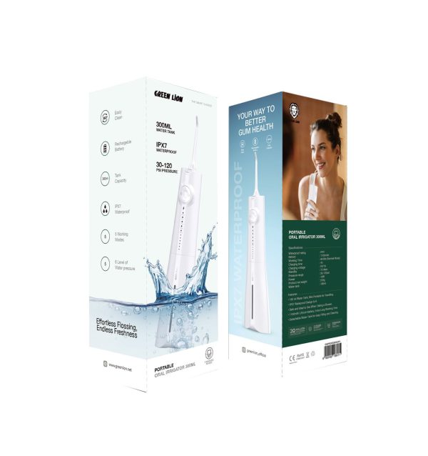 دستگاه دهانشوی 300 میلی لیتر گرین Green Portable Oral Irrigator 300ML