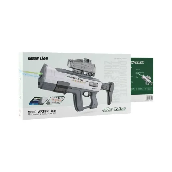 تفنگ آب اتوماتیک و دستی گرین Green GN60-Water Gun