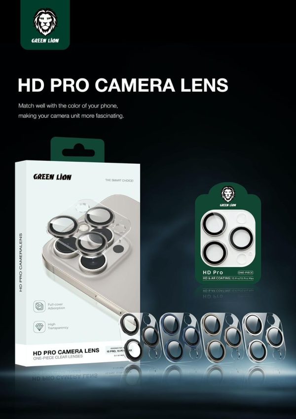 Green HD Pro Camera Lens 15Pro/15ProMax