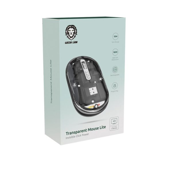 Green Transparent Mouse Lite