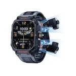 ساعت هوشمند و هندزفری بلوتوث فیت گیر گرین Green Fit-Gear TWS Smart Watch