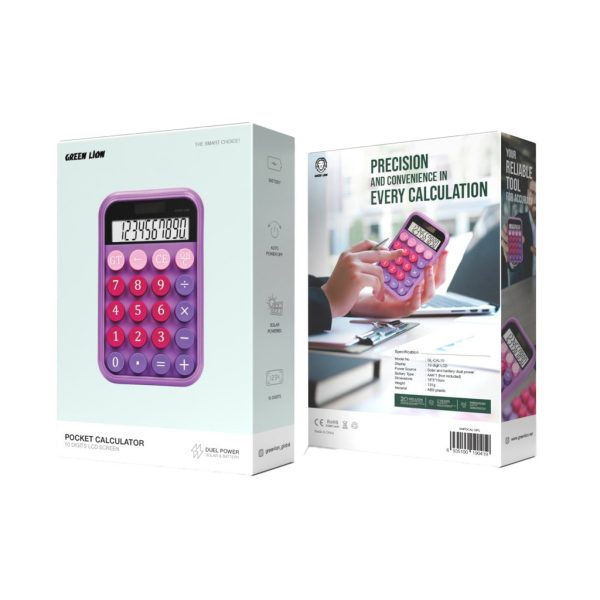 Green Lion Pocket Calculator 10 Digits