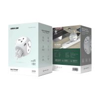 Green MultiPort Travel Adapter