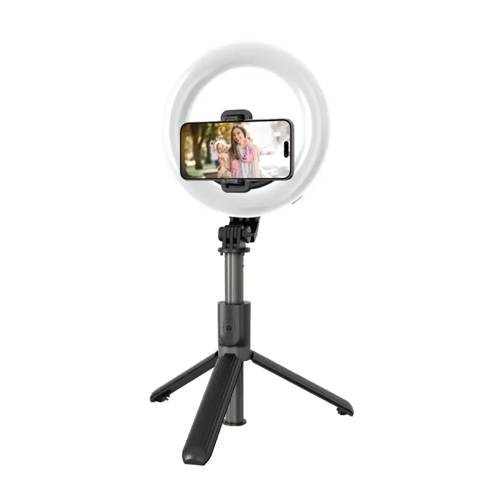 رینگ لایت 6 اینچی گرین Green Lion Ring Light 6″ Selfie Stick