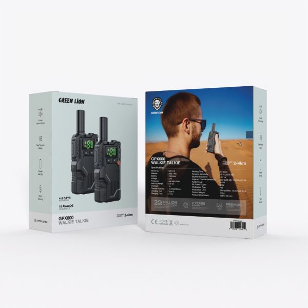 Green GPX600 Walkie Talkie