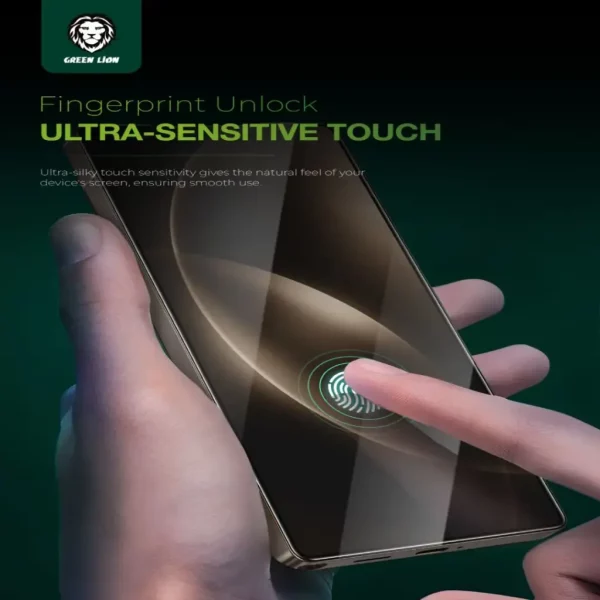 گلس کریستال شیلد سامسونگ سری S25 گرین Green Crystal Shield Clear Glass S25 Series
