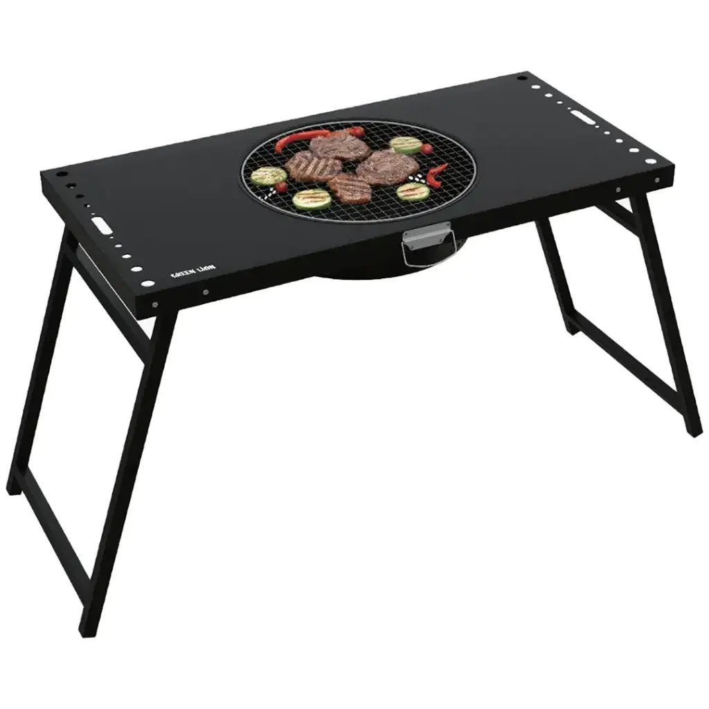 میز کمپینگ باربیکیو قابل حمل گرین Green Lion Portable BBQ Camping Table