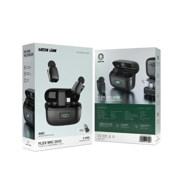 Green Lion Flex Mic Duo Type-C/Lightning/2 IN 1