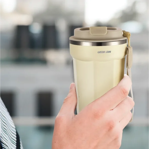 Green Vacuum Mug 380mL