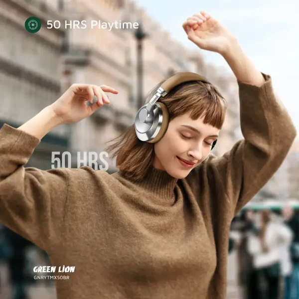 هدفون بی‌سیم ریتم X50 ANC گرین لاین Green Rhythm X50 Wireless Headphone