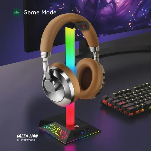 هدفون بی‌سیم ریتم X50 ANC گرین Green Lion