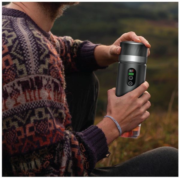 قهوه ساز قابل حمل کمپیناس 80 میلی لیتر گرین Green Campinas Portable Coffee Maker