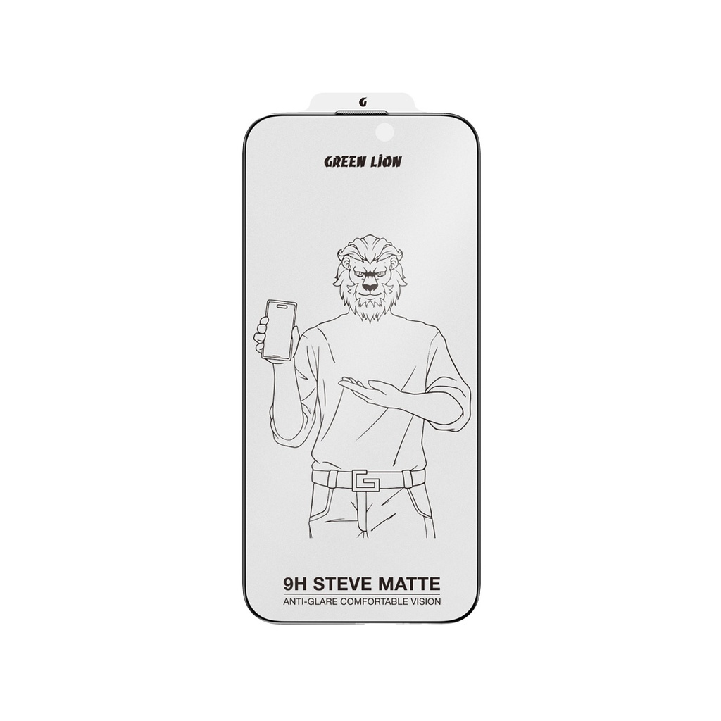 گلس استیو مات شفاف سری 16 گرین Green Steve Matte Clear Glass 16Series