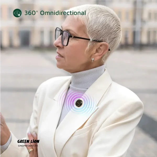 میکروفون بی‌سیم 3در1 GM-85X گرین Green Lion GM-85X 3In1 Wireless Microphone