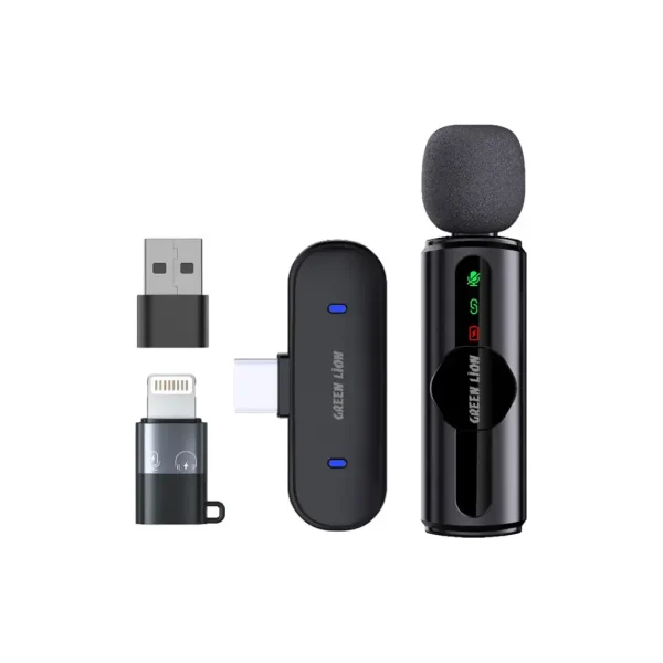 میکروفون حذف نویز3 در1 GM-75X گرین Green Lion GM-75X Microphone 3 In 1
