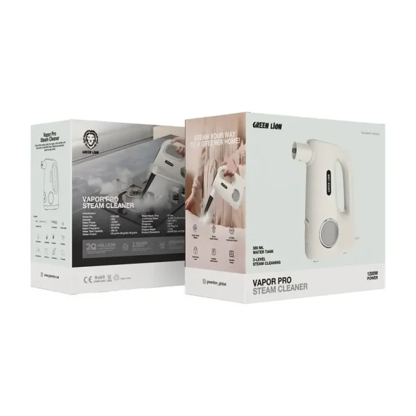 Green Lion Vapor Pro Steam Cleaner 1200W