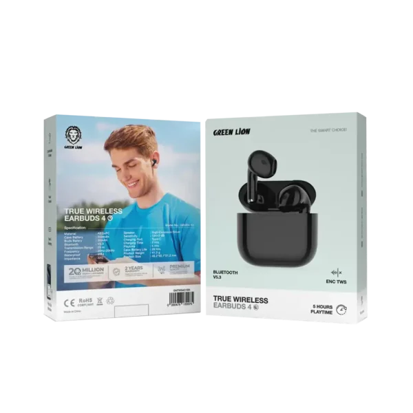 هندزفری بلوتوث سری 4 G1 گرین Green True Wireless Earbuds 4 G1