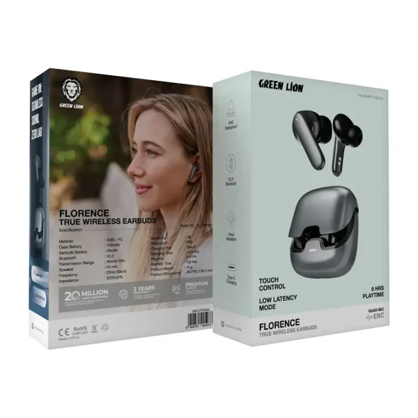 Green Lion Florence True Wireless Earbuds