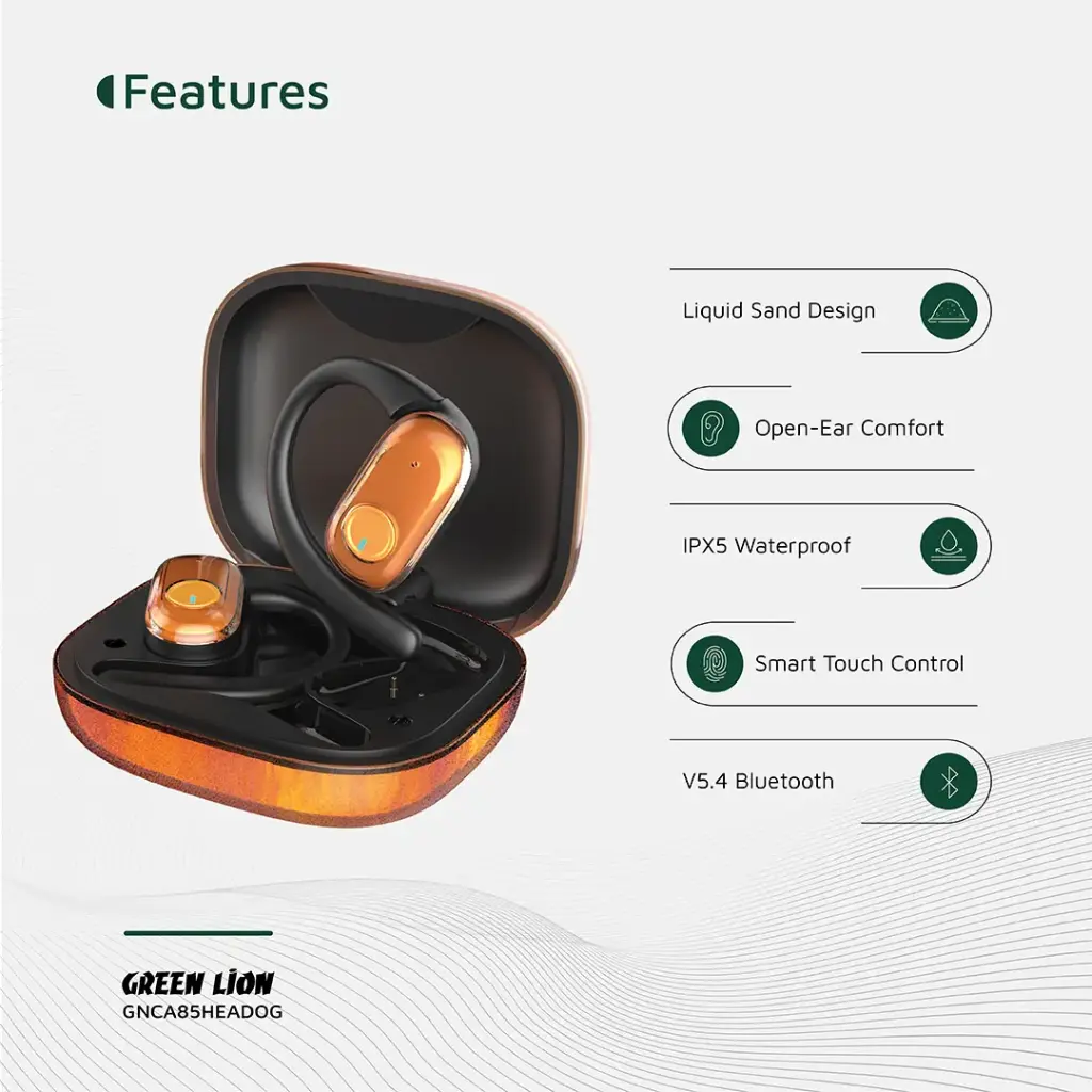 IMG_7714 هندزفری بلوتوث کاتانیا گرین لاین Green Lion Catania Open Ear Headphones