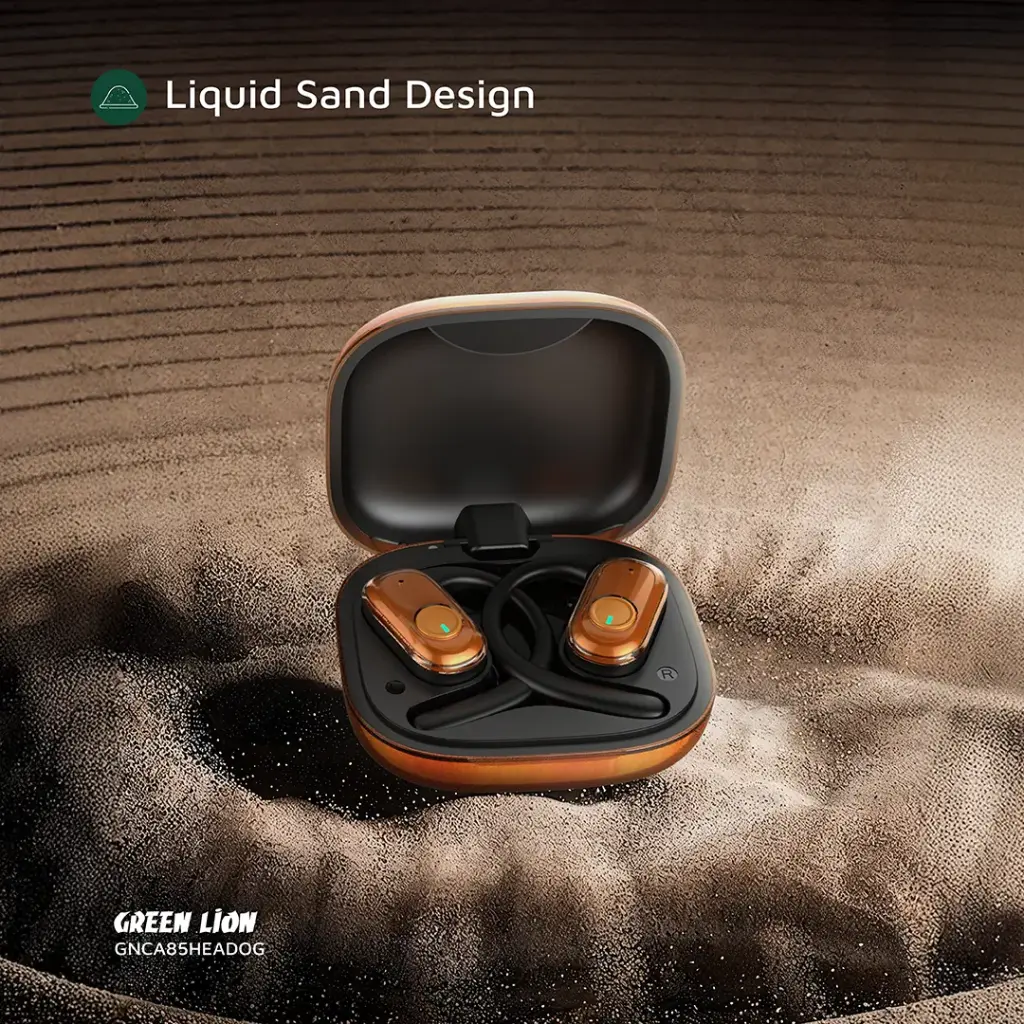 IMG_7716 هندزفری بلوتوث کاتانیا گرین لاینGreen Catania Open Ear Headphones