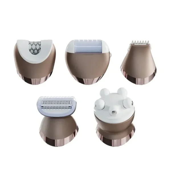 کیت اپیلاتور بی‌سیم ۵ در 1 گرین Green Lion 5 in 1 Cordless Epilator Kit