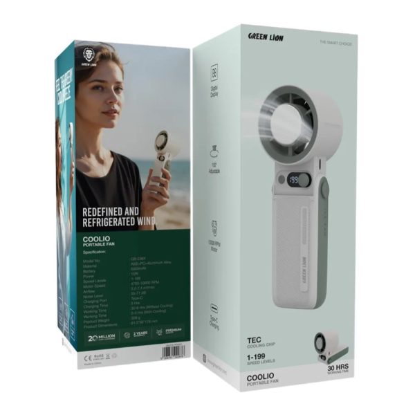Green Lion Coolio Portable Fan