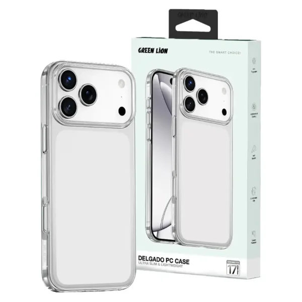 Green Lion Delgado PC Case for iPhone 17 Series