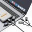 کابل شارژ 6 کاره گرین Green Lion 6 in1 Cable Charging, Led Light, Ignition