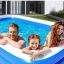 Green Inflatable Swimming Pool 5-7 people capacity