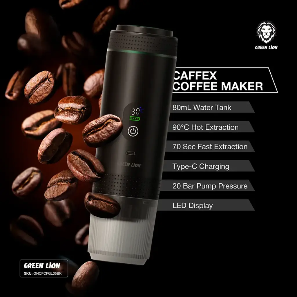 قهوه ساز کافکس ۷۲ وات گرین Green Lion Caffex Coffee Maker 72W