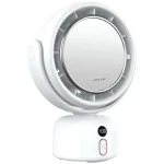 Green Lion Makeup Mirror Fan