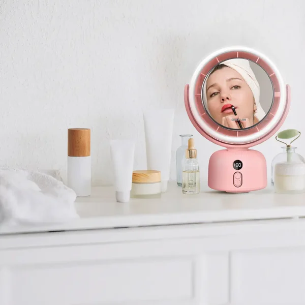 آینه آرایش فن دار گرین لاین Green Lion Makeup Mirror Fan