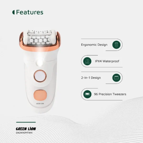 اپیلاتور ۲ در ۱ اصلاح، اپیلاسیون گرین Green 2 in 1 Epilator