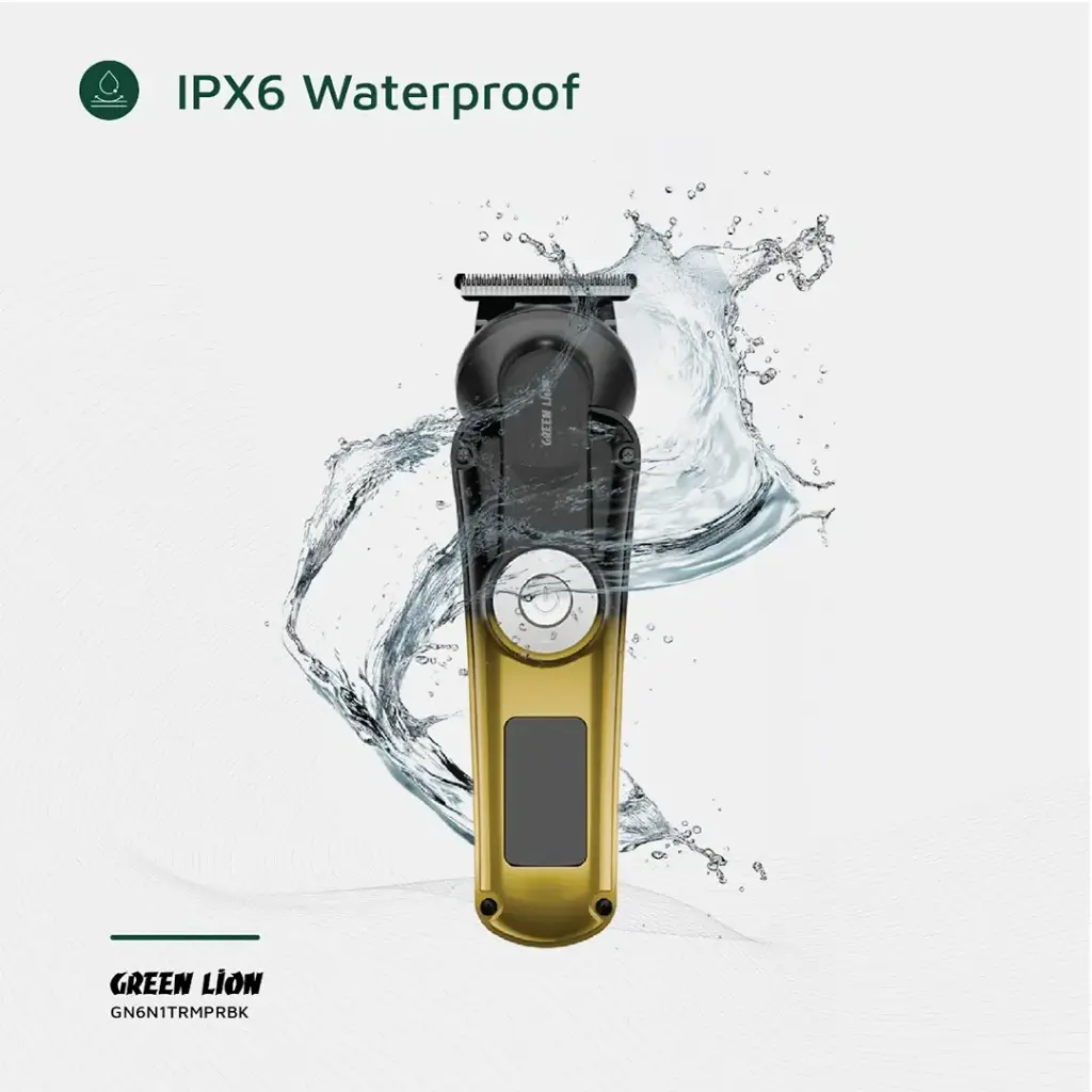 Green 6 in 1 Trim Pro Grooming Kit