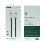 Green Lion USB-C to Lightning Electroplated Braided Cable