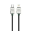کابل تبدیل USB-C به لایتنینگ گرین Green Lion USB-C to Lightning Electroplated Braided Cable
