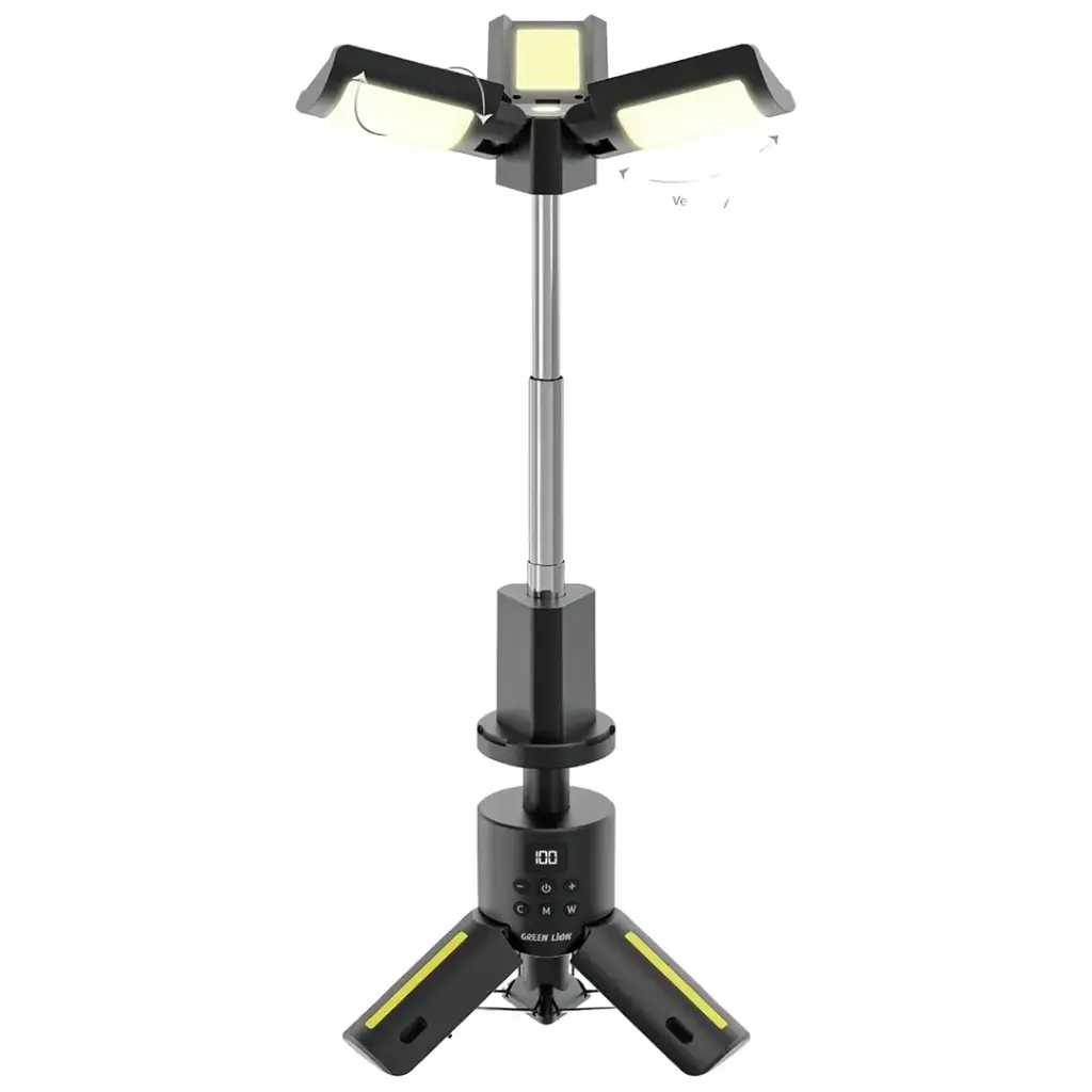 چراغ کمپینگ سه پایه تریو بیم گرین لاین Green Trio Beam Tripod Camping Light