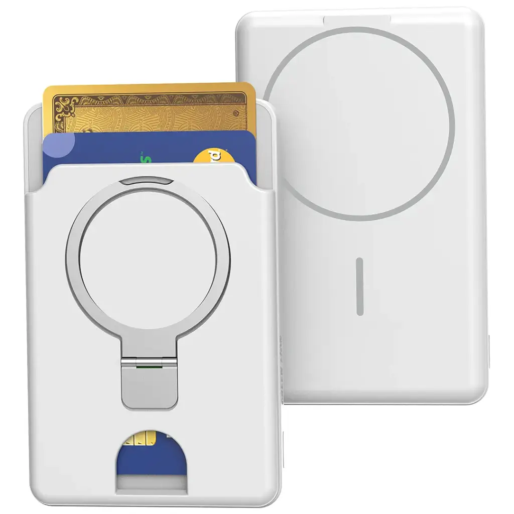 پاور بانک ۵۰۰۰ میلی‌آمپر ساعتی مگنو والت گرین Green Lion Magno Wallet Power Bank